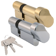 anti snap locks with internal knob